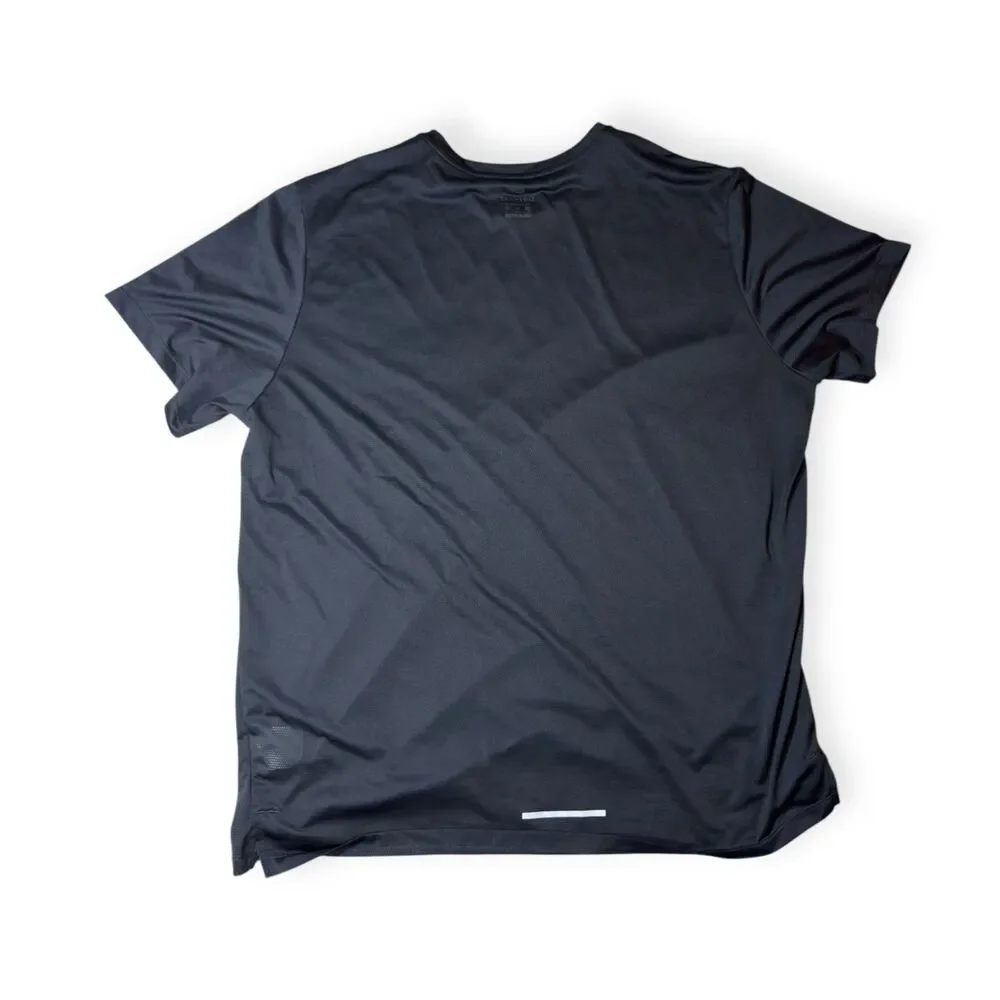 Nike Dri-Fit T-Shirt Miler Cool Dark Gray Mens Size XL‎ Sportswear Workout